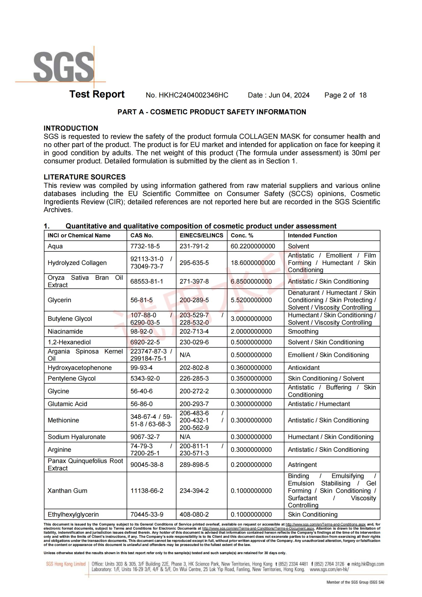CPSR Test Report